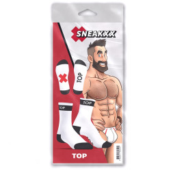 SneakXX Chaussettes blanches Top SneakXX